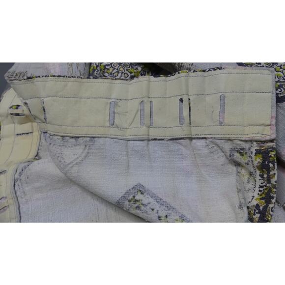 MCM Curtain Panels Pink Gold Vintage 42x54ea Lot of 2 Atomic Decor Barkcloth - Picture 6 of 13